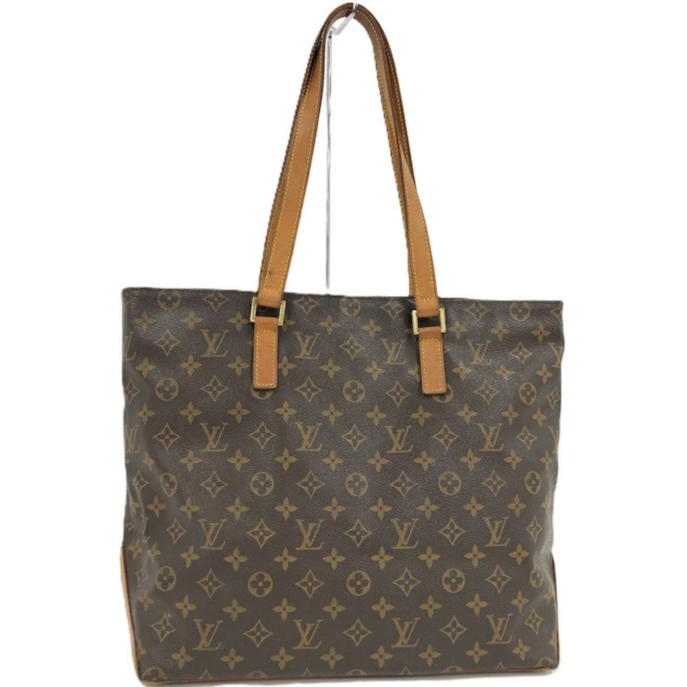 Louis Vuitton Cabas Mezzo Tote Bag Monogram Brown